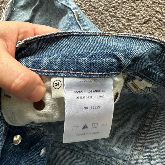 GRLFRND Jules Super High Rise Vintage Shorts - Picture 4 of 6